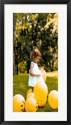 Framed Modern 13x28 Picture Frame Print