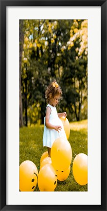 Framed Modern 13x32 Picture Frame Print