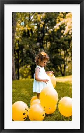 Framed Modern 18x32 Picture Frame Print