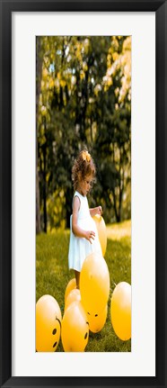 Framed Modern 32x10 Picture Frame Print