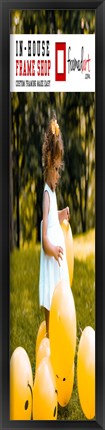 Framed Modern 47x10 Picture Frame Print