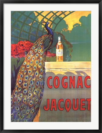 Framed Cognac Jacquet Print