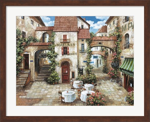 Framed Le Marais Print