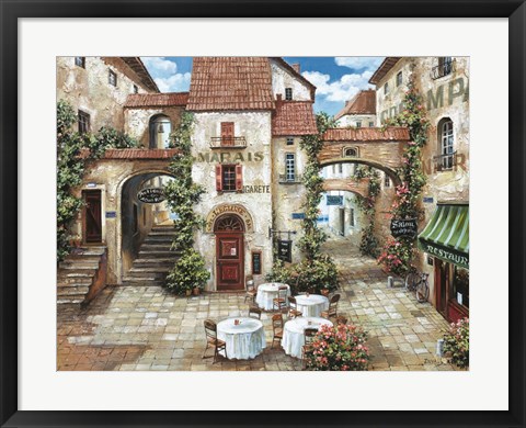 Framed Le Marais Print