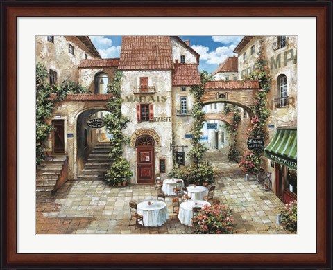 Framed Le Marais Print