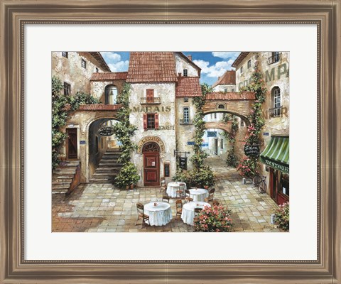 Framed Le Marais Print