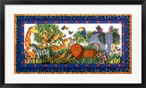 Framed Wild Kingdom Print