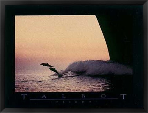 Framed Flight (Un Mare d&#39;Amore) Print