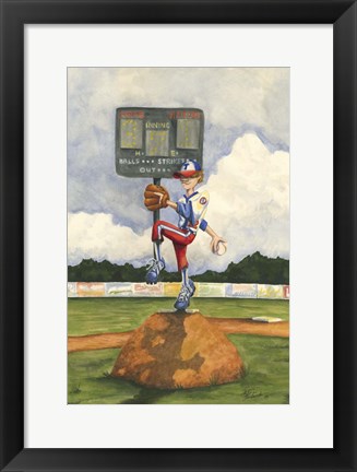 Framed Strike Out Print