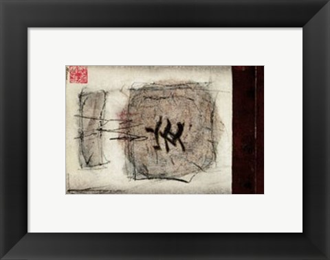 Framed Asian Jewels IV Print