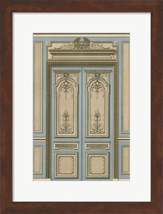 Framed Palace Doors II Print