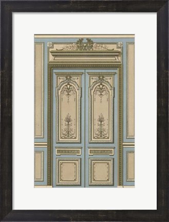 Framed Palace Doors II Print