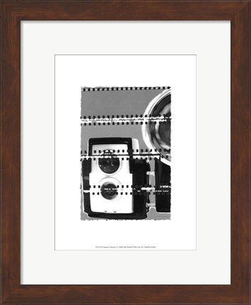 Framed Camera Chrome I Print