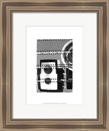 Framed Camera Chrome I Print