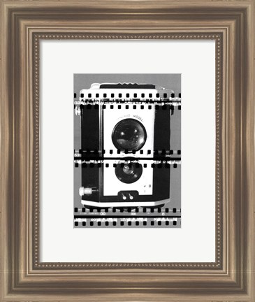 Framed Camera Chrome IV Print