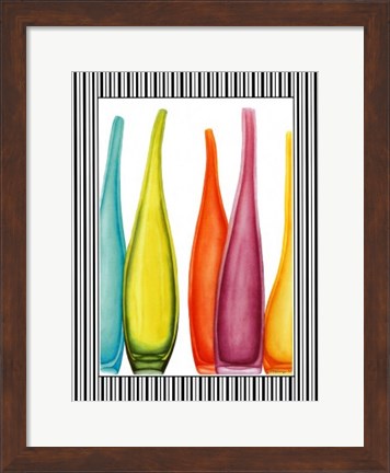 Framed Stained Glass II Print