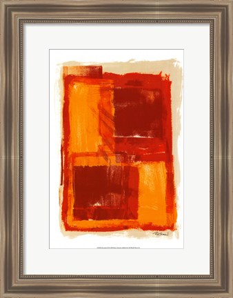 Framed Monoprint III Print