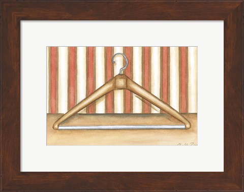 Framed Acme Ultra Clothes Hanger (PT) Print