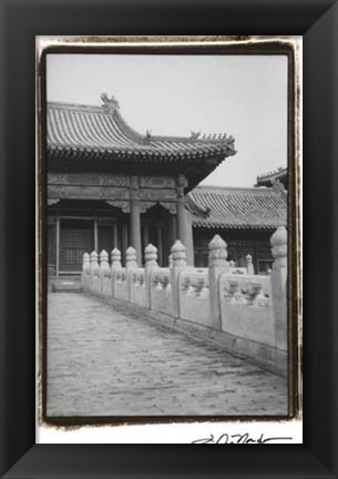 Framed Forbidden City Walk, Beijing Print