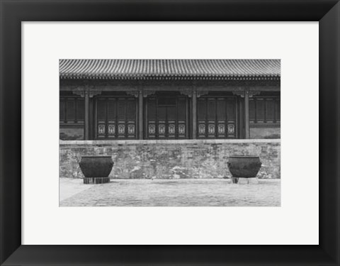 Framed Chinese Symmetry, Beijing Print