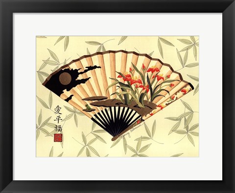 Framed Art of the Geisha II Print