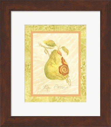 Framed La Poire Print