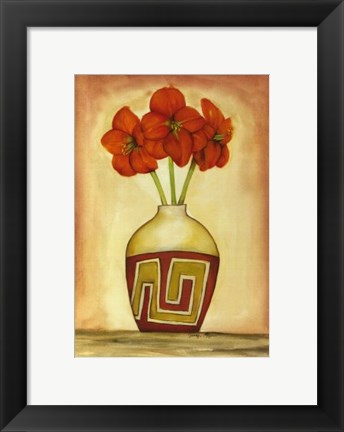 Framed Southwest Amaryllis (H) II Print