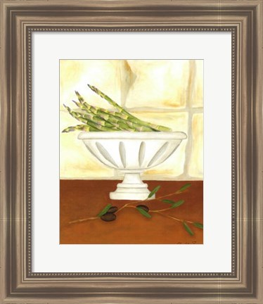 Framed Tuscan Harvest IV Print