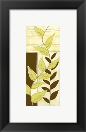 Framed Patchwork Garden VI Print