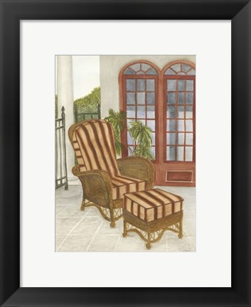 Framed Tranquil Breezes I Print