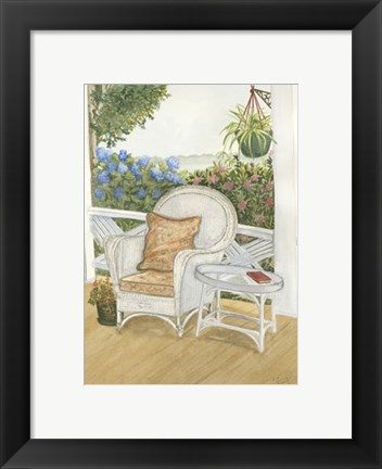 Framed Tranquil Breezes II Print