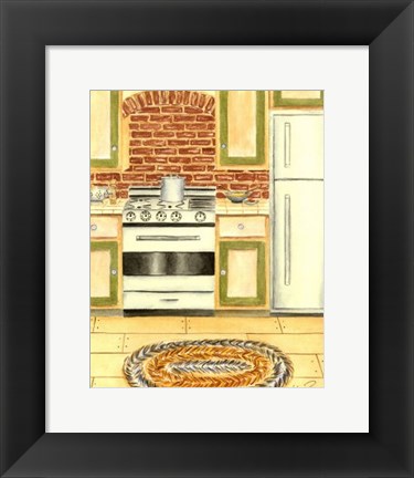 Framed Country Kitchen II Print