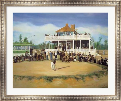 Framed Golf Outing Print