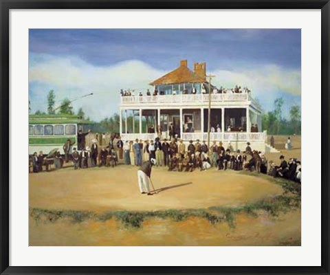 Framed Golf Outing Print