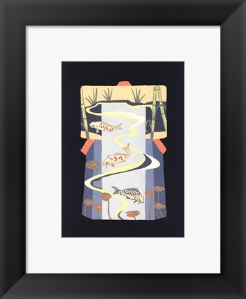 Framed Koi Pond Print