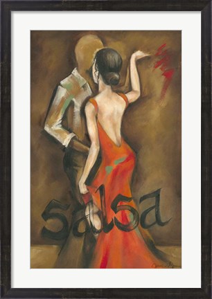 Framed Salsa Print