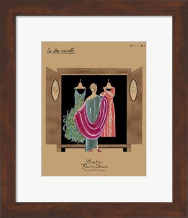 Framed Armoire de Kate I Print