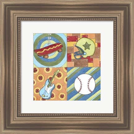 Framed Hangin Out IV Print