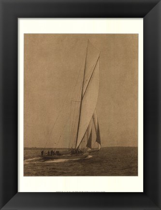 Framed Racing Yachts I Print