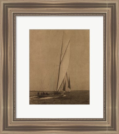 Framed Racing Yachts I Print