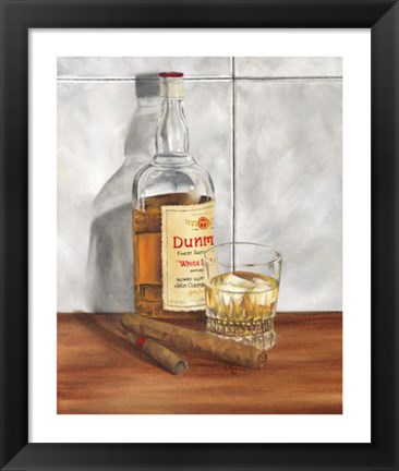 Framed Scotch on the Rocks II Print