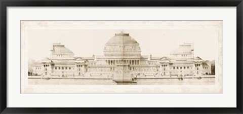 Framed Les Grand Prix de Rome I Print