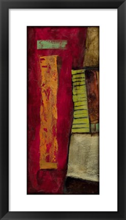 Framed Abstract Playground I Print