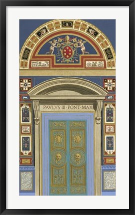 Framed Venetian Door II Print