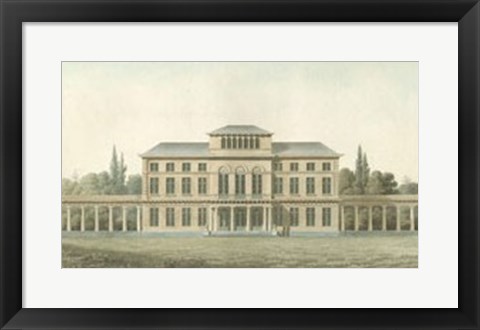 Framed Architectural Rendering I Print