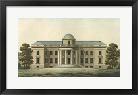 Framed Architectural Rendering VI Print