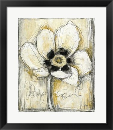 Framed Kinetic Blooms II Print