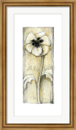 Framed Elongated Kinetic Blooms II Print