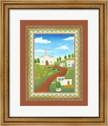 Framed Beautiful Morning in Mexico Print