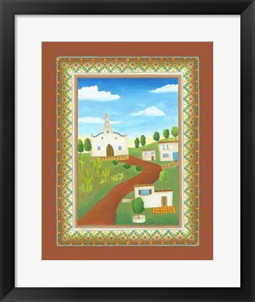 Framed Beautiful Morning in Mexico Print